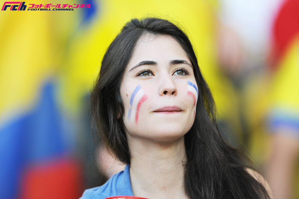 グループe エクアドル代表vsフランス代表戦の美女サポーターたち フットボールチャンネル