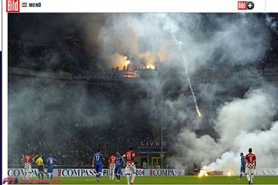 Euro予選 各地で事件が発生 イタリア対クロアチアでは暴動 トルコ対カザフスタンでは試合前にgkが交代 フットボールチャンネル
