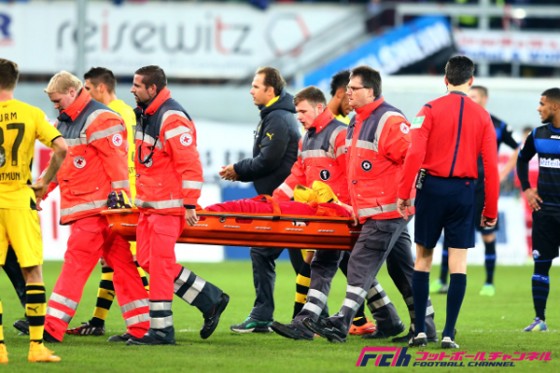 ドルトムント、ロイスは所見通り右足首靭帯断裂で復帰は1月の予定。2014年だけで6度の負傷。