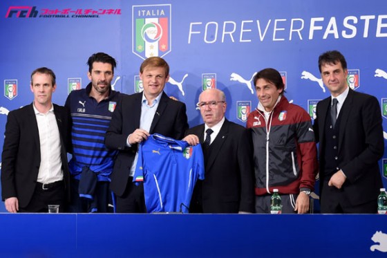 イタリア代表、プーマとユニフォーム契約を2022年まで延長