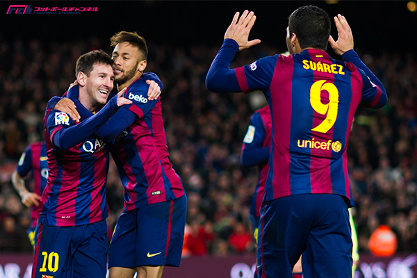 メッシ ネイマール スアレス バルセロナ アソシエーションフットボール ユニホーム Whirledpies Com