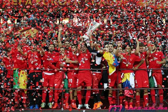 スペイン勢 Cl史上初の1ヶ国5チーム出場なるか El優勝のセビージャが来季の出場権獲得 フットボールチャンネル