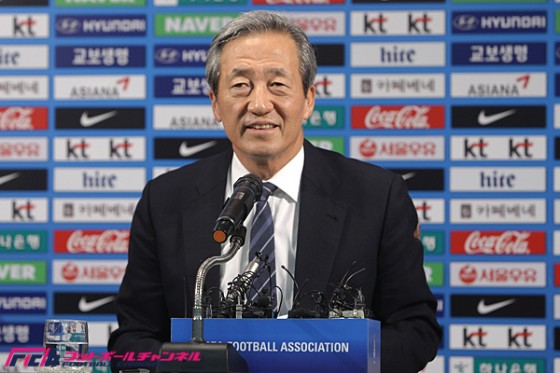 韓国協会名誉会長の鄭夢準氏、FIFA会長選の出馬を示唆「新たな時代を先導する」