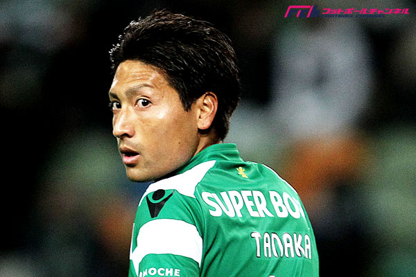 サッカー スポルティング 田中順也 ユニフォーム