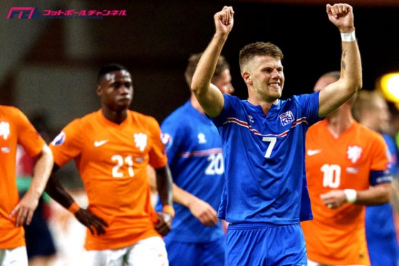 EURO予選、オランダがアイスランドに沈む。ベルギー、イタリアは勝利