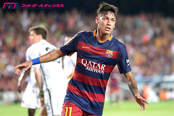 バルセロナ 15-16 CL用サード長袖 ネイマール 選手支給品 バルセロナ