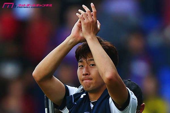 韓国の”点取り屋”ソン・フンミン、リーグ戦2試合目でプレミア初ゴール