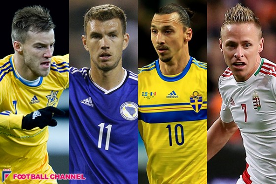Euro予選po組み合わせ決定 Jリーガー3人擁するスロベニアはウクライナと激突 フットボールチャンネル