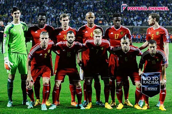 ベルギー Fifaランキング1位をキープ アジア最上位のイランは2ランクup フットボールチャンネル