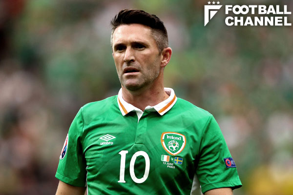 38歳ロビー キーンが現役引退を正式表明 アイルランド代表最多出場 得点 フットボールチャンネル
