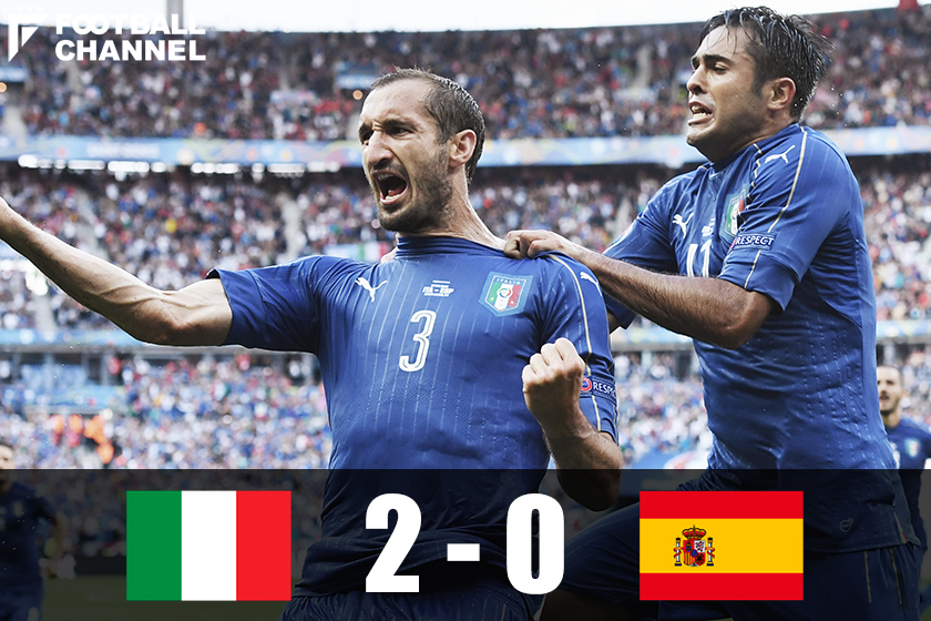 イタリア スペインに4年前のリベンジ達成 試合巧者ぶり見せつけ準々決勝進出 フットボールチャンネル イタリア スペインに4年前のリベンジ達成 試合巧者ぶり見せつけ準々決勝進出 フットボールチャンネル