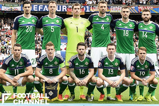 北アイルランド Euro初出場で決勝t進出 グループ3位の成績上位で フットボールチャンネル