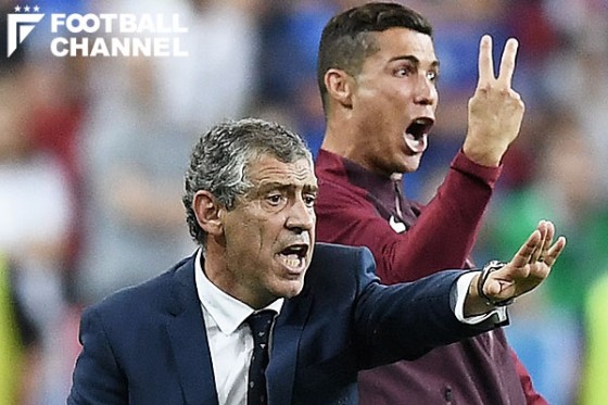 Cロナ 試合中に 監督の血 目覚める ポルトガル指揮官の横でチームを鼓舞 フットボールチャンネル