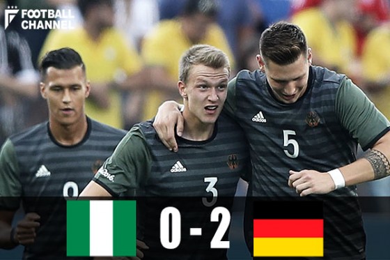 ドイツ ナイジェリア下し初の決勝進出 金メダルをかけてブラジルと対戦 リオ五輪サッカー フットボールチャンネル