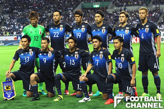 日本代表スタメン発表 清武がトップ下で先発へ 香川は最終予選で自身初のベンチスタート フットボールチャンネル