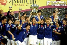 2011年のアジアカップを制した日本代表