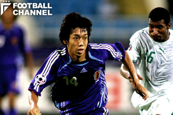 2007年のアジアカップで中村俊輔、遠藤保仁らとともに日本の攻撃を組み立てた中村憲剛