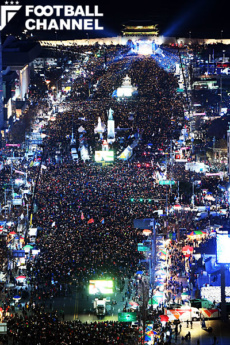 韓国デモ