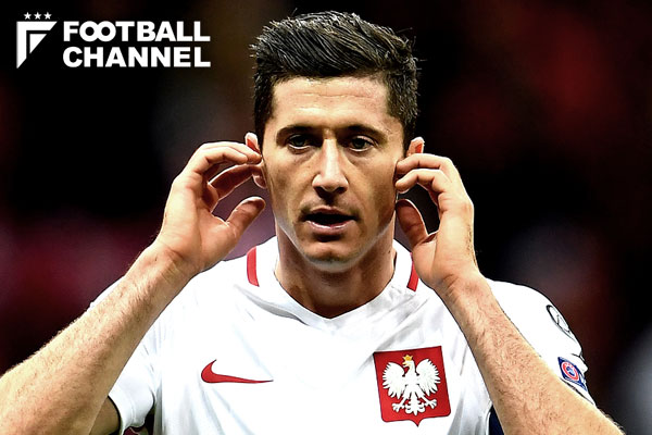 ポーランドのエースが止まらない Euro含めて予選10試合連続でゴール フットボールチャンネル