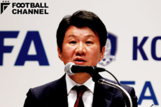 大韓サッカー協会（KFA）会長で国際サッカー連盟（FIFA）理事の鄭夢奎氏