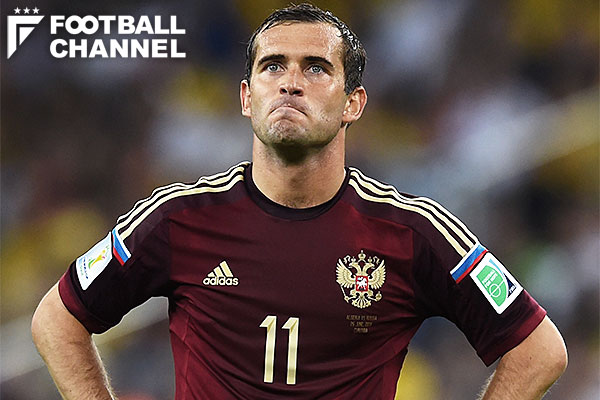 歴代最多30得点の元ロシア代表fwが現役引退 02年と14年のw杯に出場 フットボールチャンネル