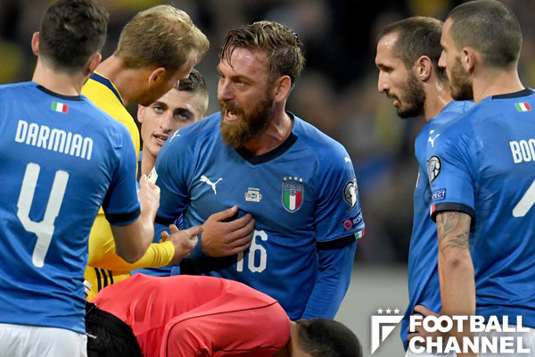 イタリア 60年ぶりw杯予選敗退の危機 スウェーデンの術中にはまった無惨な姿 フットボールチャンネル
