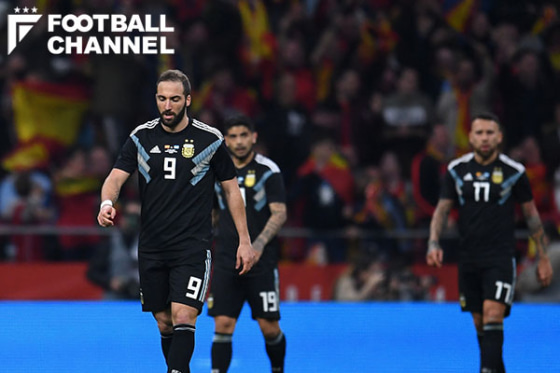 アルゼンチン スペイン相手に何もできず 1 6 大敗の戦犯6人は誰か フットボールチャンネル