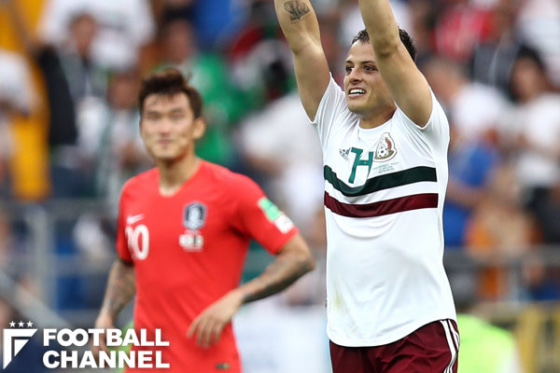 韓国 2連敗 王者ドイツ下したメキシコが2連勝で決勝t進出に前進 ロシアw杯 フットボールチャンネル