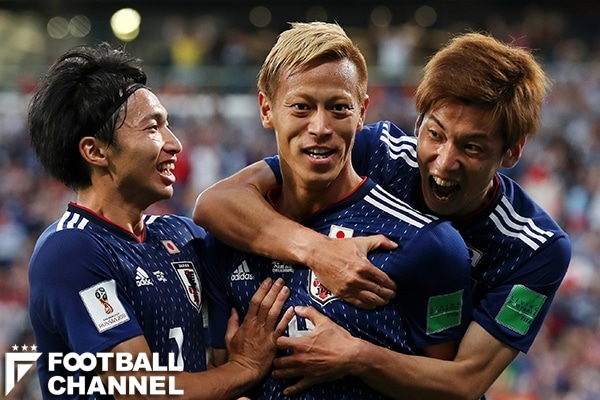 さすが本田圭佑 同点弾の大仕事 外したらまずいシーンだった 次が大事 ロシアw杯 フットボールチャンネル