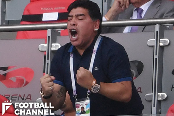 マラドーナ氏暴言にfifaが苦言 歴史に名前を刻んだ選手が ロシアw杯 フットボールチャンネル
