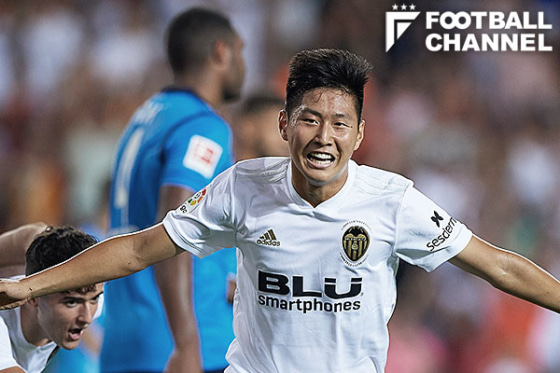 バレンシア所属 17歳の韓国人mfが初ゴール クラブと長期契約を結んだ若手有望株 フットボールチャンネル