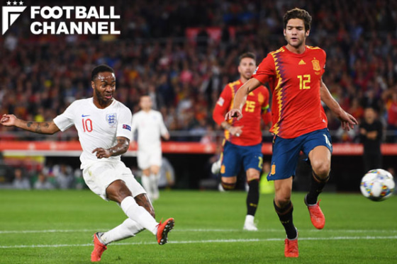 イングランド 10番の2得点でスペインに勝利 グループ首位に望みを繋ぐ フットボールチャンネル