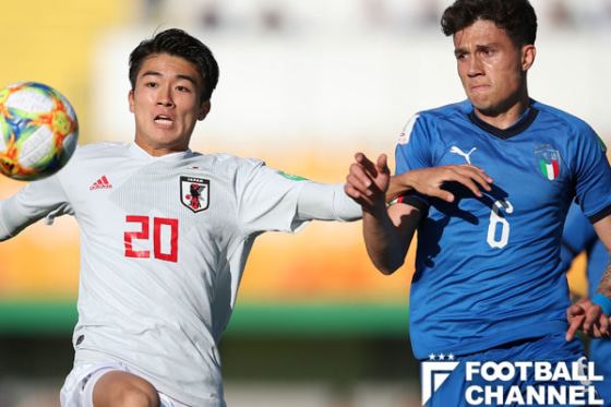 U 日本代表 イタリアと引き分け2位で決勝tへ U w杯 フットボールチャンネル