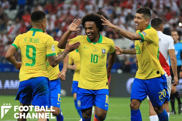 ブラジル代表 大勝の理由 ペルーを翻弄した際立った 個の力 コパ アメリカ フットボールチャンネル