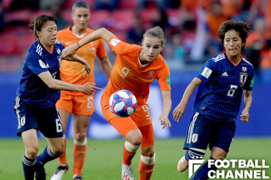 なでしこジャパン 2大会ぶりの優勝ならず オランダに1 2で敗れベスト16敗退 女子w杯 フットボールチャンネル