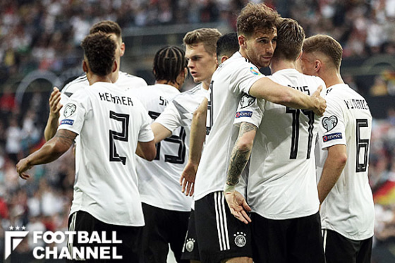 ドイツ代表が無慈悲スコア エストニア代表に8 0の完勝 Euro予選 フットボールチャンネル