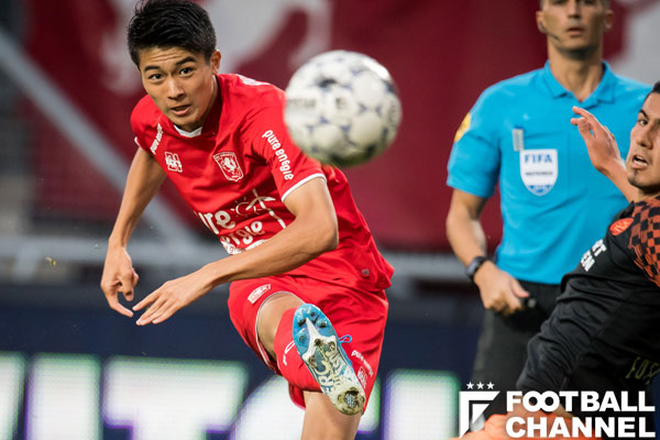 中村敬斗 オランダで日本人2人目の初出場初得点 19歳6日は2位の若さ フットボールチャンネル
