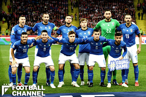 イタリア代表メンバーって誰がいるの 現在のスタメン フォーメーションは 17年の大失態を経て 再建に向け奮起する戦士たちとは フットボールチャンネル