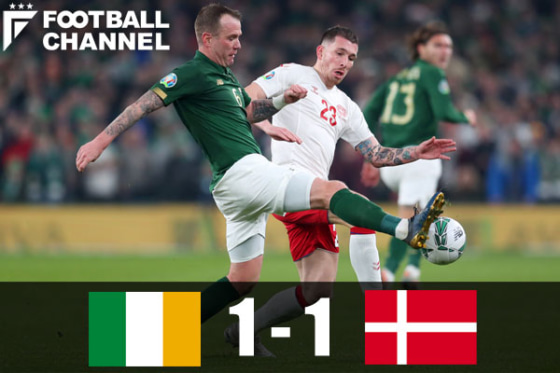 デンマーク代表 2大会ぶりeuro本戦出場へ アイルランド代表に引き分け2位通過 フットボールチャンネル
