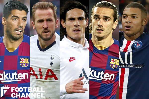 世界最高のストライカーは誰だ Cf能力値ランキング5位 1位 世界最高峰のストライカーがついに決定 Fチャン編集部が選定 19 シーズン フットボールチャンネル