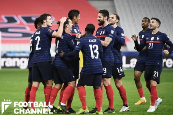 サッカー フランス代表 最新メンバー一覧 カタールワールドカップ欧州予選 フットボールチャンネル