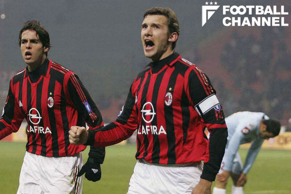 シェフチェンコ氏 華麗なるゴールの数々 ウクライナの矢 Clゴール集 欧州cl フットボールチャンネル