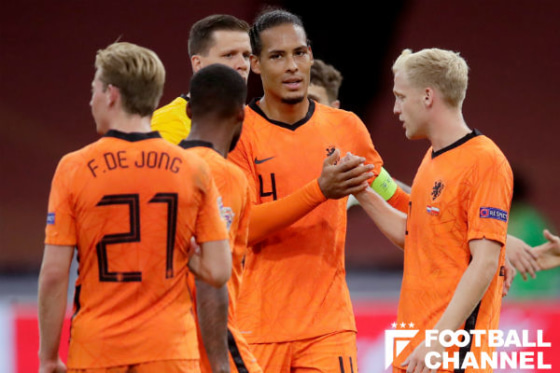 前回準優勝のオランダ代表 ポーランドに1 0勝利で白星スタート Uefaネーションズリーグ フットボールチャンネル