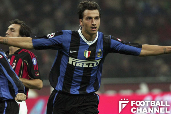 イブラヒモビッチ 若き日の躍動 ミラノダービーで超高速カウンターを仕上げてミランを粉砕 フットボールチャンネル