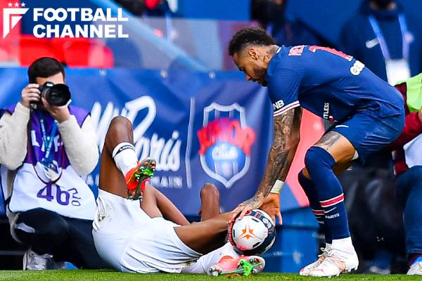 動画 ネイマール退場 Psg対リール ハイライト フットボールチャンネル