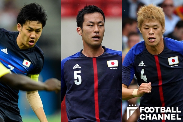 東京五輪オーバーエイジ（OA）候補3人の経験値が凄い。オリンピック、ワールドカップ、U-24日本代表に召集された3人の経歴は