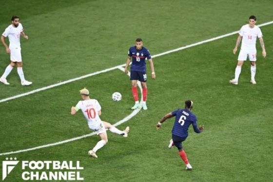 これはレベルが違う フランス代表mfポグバのゴールは超がつくほど圧巻 記憶に残るその一撃は ユーロ 動画付き フットボールチャンネル