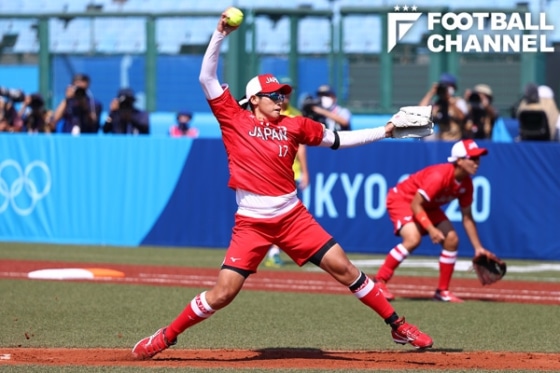 東京オリンピック女子ソフトボール 上野由岐子選手直筆サインボール - 野球