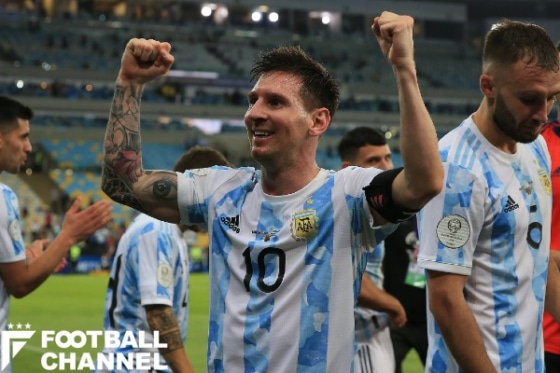 リオネル メッシ 悲願のアルゼンチン代表初タイトルを獲得 コパ アメリカ最優秀選手はなんと フットボールチャンネル