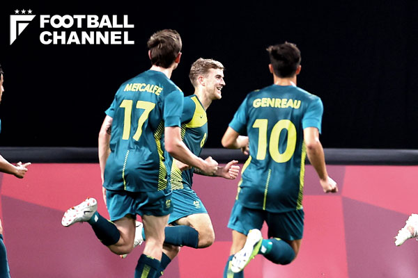 U 24オーストラリア代表がアルゼンチンを撃破 退場者出した強豪相手に2 0 東京五輪 フットボールチャンネル
